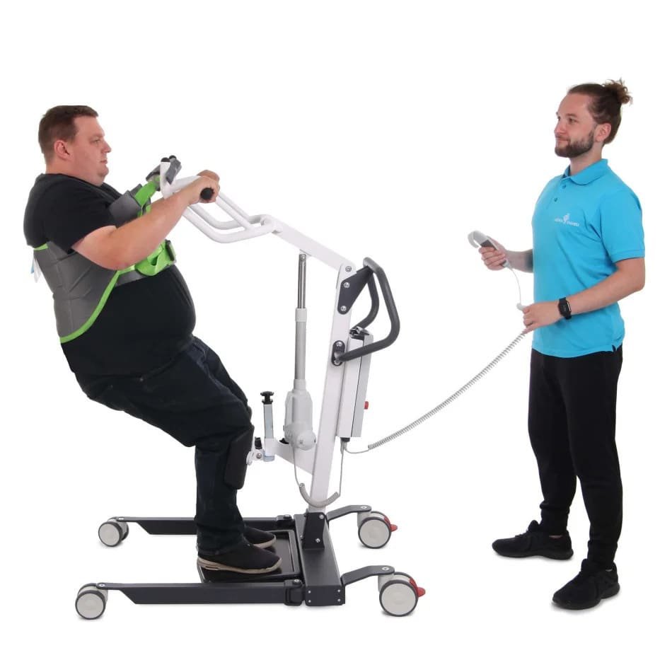 Back Belt E-clip – zádový pás pro vertikalizační zvedák Verteo