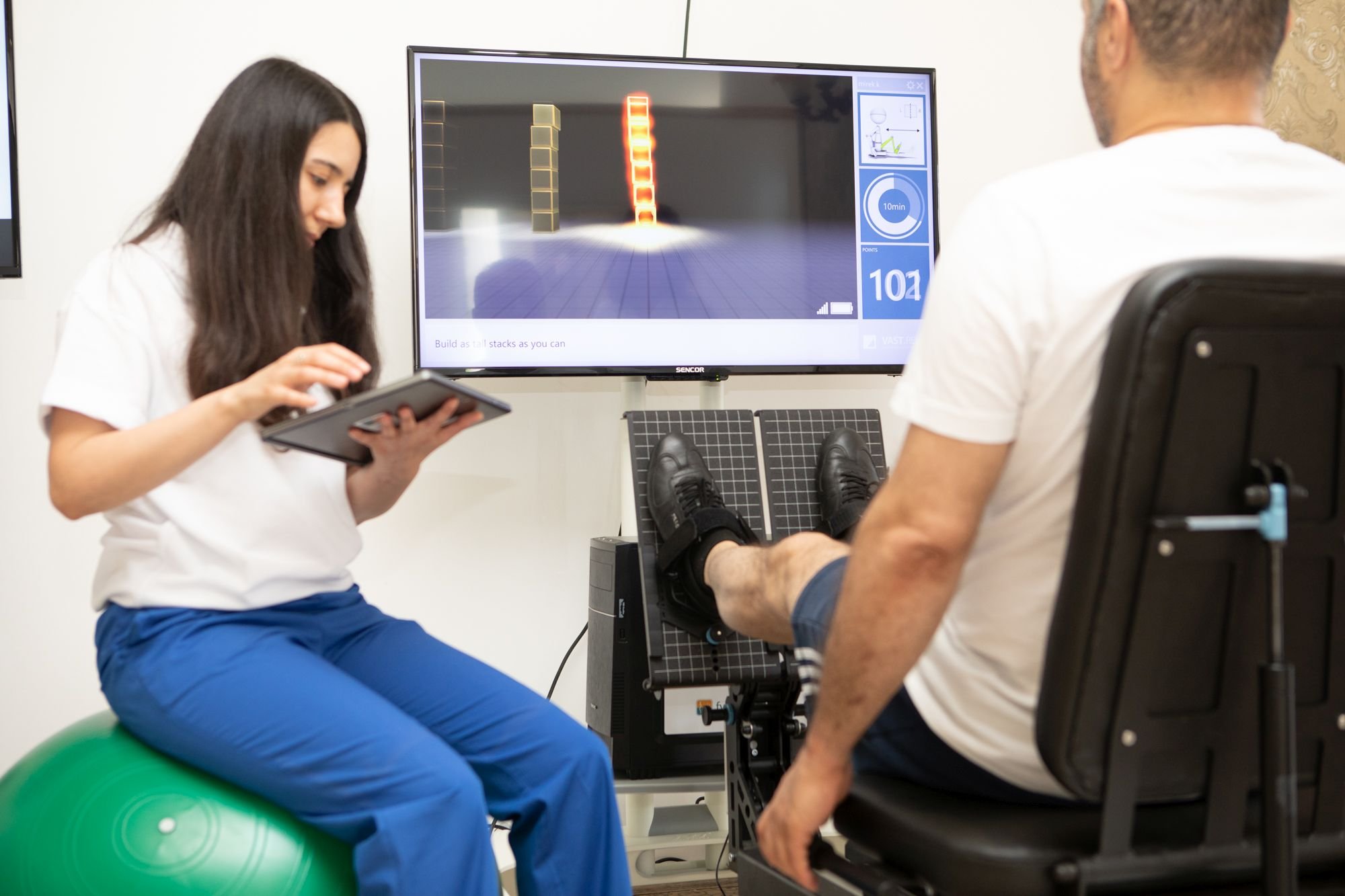 Terapie na rehabilitačním pracovišti