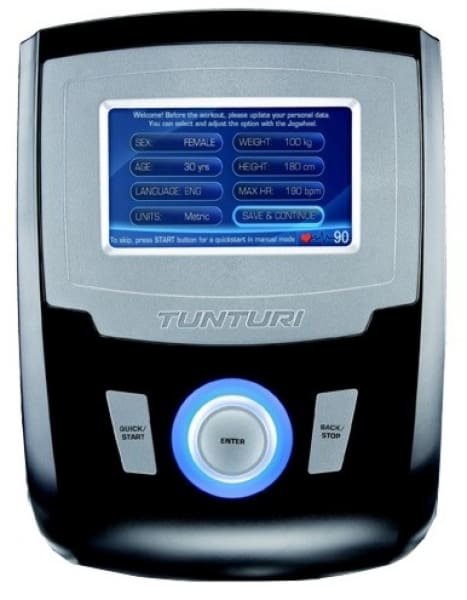 TUNTURI PLATINUM Recumbent bike